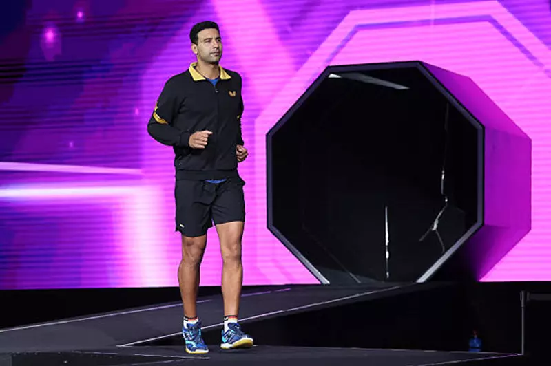 عمر عصر لاعب منتخب مصر لتنس الطاولة 